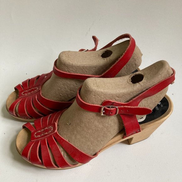 Swedish Hasbeens Shoes - Swedish Hasbeens for H&M Heeled Sandal Clogs